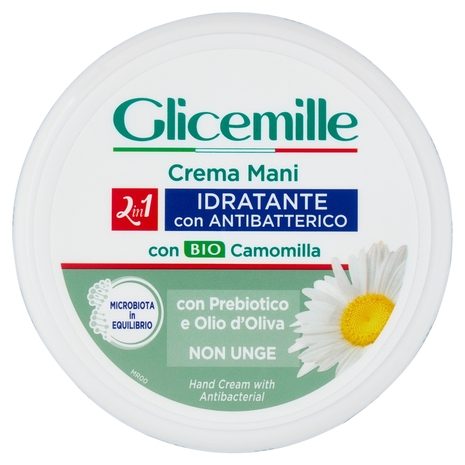 Glicemille Crema Mani 2in1 Idratante con Antibatterico 100 mL